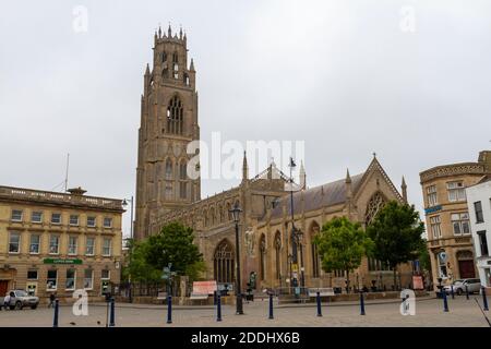 St. Botolph's Church, Boston, Lincolnshire, Großbritannien. Stockfoto