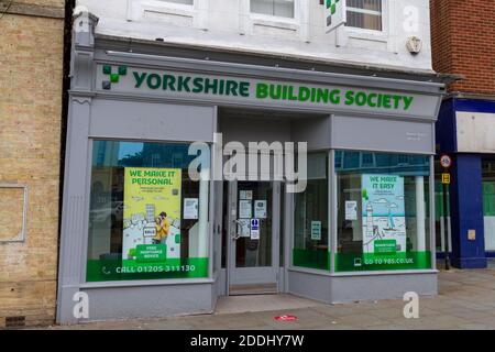 Niederlassung der Yorkshire Building Society in Boston, Lincolnshire, Großbritannien. Stockfoto