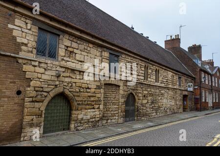 Blackfriars Arts Center/ Theater, ein ehemaliges Dominikanerkloster aus dem Jahr 1309, Boston, Lincolnshire, Großbritannien. Stockfoto