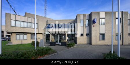 Abbildung Bild zeigt die Polizeistation in Lanaken, Mittwoch 25 November 2020. BELGA FOTO YORICK JANSENS Stockfoto
