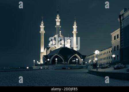 Kul Sharif Moschee im Kasaner Kreml Stockfoto