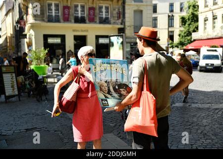 Atmosphäre während des 73. Internationalen Theaterfestivals in Avignon, Südostfrankreich am 08. Juli 2019. Das 73. Avignon Festival findet vom 4. Bis 23. Juli 2019 statt. Foto von Karim Ait Adjedjou/Avenir Pictures/ABACAPRESS.COM Stockfoto