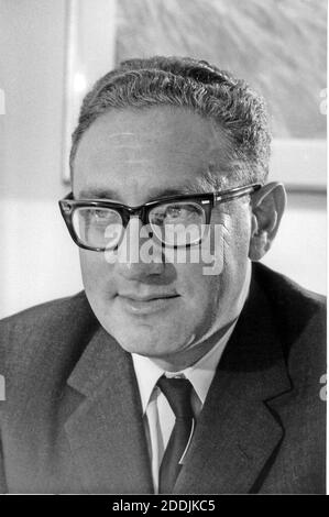 Porträt von Doktor Henry A. Kissinger aufgenommen in Washington, D.C., am 23. Mai 1969. Zu dieser Zeit war Kissinger nationaler Sicherheitsberater des US-Präsidenten Richard M. Nixon. Handout Foto vom Weißen Haus über CNP/ABACAPRESS.COM Stockfoto