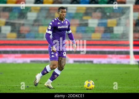 Udine, Italien. 25. Nov, 2020. udine, Italien, Friuli - Dacia Arena Stadion, 25 Nov 2020, Igor Julio dos Santos de Paulo (Fiorentina) während Udinese Calcio gegen ACF Fiorentina - Italienischer Fußball Coppa Italia Spiel - Credit: LM/Ettore Griffoni Credit: Ettore Griffoni/LPS/ZUMA Wire/Alamy Live News Stockfoto