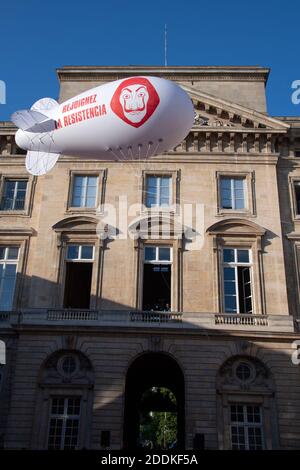 Allgemeine Atmosphäre während der Premiere von La Casa De Papel Staffel 3 in der Monnaie de Paris in Paris, Frankreich am 15. Juli 2019. Foto von Aurore Marechal/ABACAPRESS.COM Stockfoto