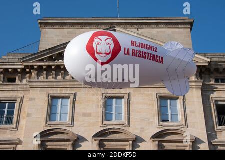 Allgemeine Atmosphäre während der Premiere von La Casa De Papel Staffel 3 in der Monnaie de Paris in Paris, Frankreich am 15. Juli 2019. Foto von Aurore Marechal/ABACAPRESS.COM Stockfoto