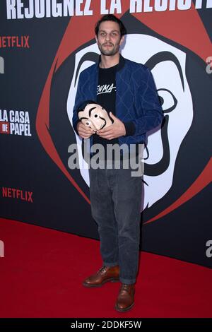 Marc Ruchmann bei der Premiere von La Casa De Papel Staffel 3 in der Monnaie de Paris in Paris, Frankreich am 15. Juli 2019. Foto von Aurore Marechal/ABACAPRESS.COM Stockfoto