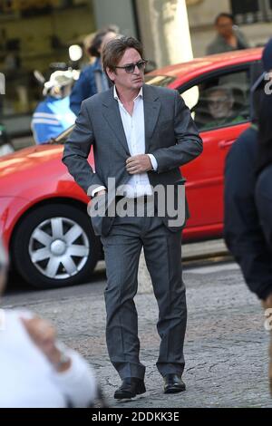 Benoit Magimel nahm an der Trauerfeier des französischen Direktors Jean-Pierre Mocky (der am 8. August um 90 Uhr starb) in der Kirche Saint-Sulpice in Paris, Frankreich, am 12. August 2019 Teil. Foto von ABACAPRESS.COM Stockfoto