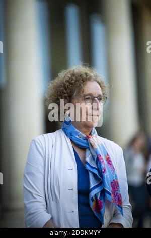 Der französische Arbeitsminister Muriel Penicaud am 23. August 2019 im Elysée-Palast in Paris. Foto von Eliot Blondt/ABACAPRESS.COM Stockfoto