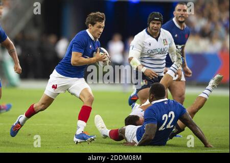 Baptiste Serin beim internationalen Test-Rugby-Union-Spiel zwischen Frankreich und Italien im Stade de France in Saint-Denis, nördlich von Paris, am 30. August 2019.Frankreich gewann 47-19. Foto von Eliot Blondt/ABACAPRESS.COM Stockfoto