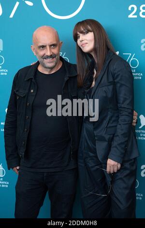 Gaspar Noe und Monica Bellucci nehmen an der irreversible - Inversion Integrale Photocall im Rahmen des 76. Internationalen Filmfestivals von Venedig (Mostra) am 31. August 2019 Teil. Foto von Aurore Marechal/ABACAPRESS.COM Stockfoto