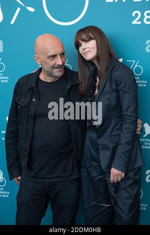 Gaspar Noe und Monica Bellucci nehmen an der irreversible - Inversion Integrale Photocall im Rahmen des 76. Internationalen Filmfestivals von Venedig (Mostra) am 31. August 2019 Teil. Foto von Aurore Marechal/ABACAPRESS.COM Stockfoto