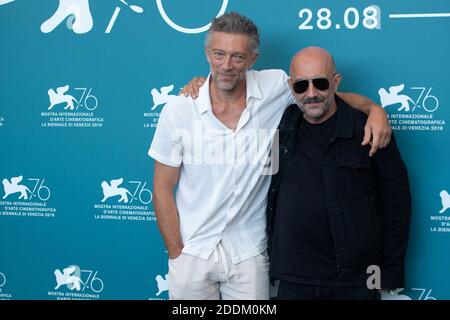 Vincent Cassel und Gaspar Noe bei der irreversible - Inversion Integrale Photocall im Rahmen des 76. Internationalen Filmfestivals von Venedig (Mostra) am 31. August 2019. Foto von Aurore Marechal/ABACAPRESS.COM Stockfoto