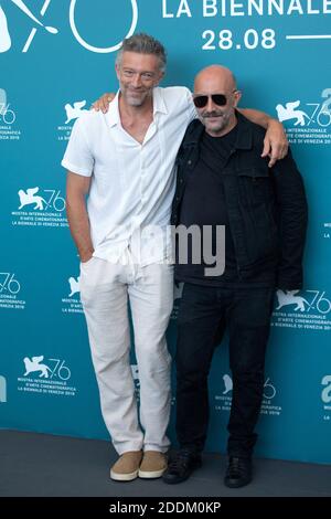 Vincent Cassel und Gaspar Noe bei der irreversible - Inversion Integrale Photocall im Rahmen des 76. Internationalen Filmfestivals von Venedig (Mostra) am 31. August 2019. Foto von Aurore Marechal/ABACAPRESS.COM Stockfoto
