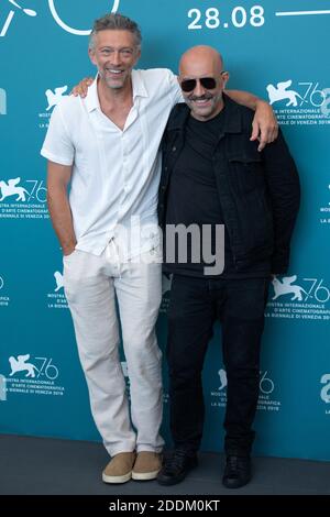 Vincent Cassel und Gaspar Noe bei der irreversible - Inversion Integrale Photocall im Rahmen des 76. Internationalen Filmfestivals von Venedig (Mostra) am 31. August 2019. Foto von Aurore Marechal/ABACAPRESS.COM Stockfoto