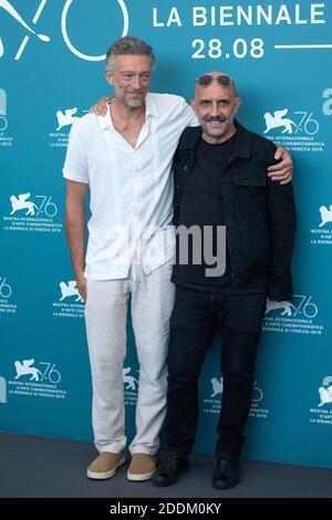 Vincent Cassel und Gaspar Noe bei der irreversible - Inversion Integrale Photocall im Rahmen des 76. Internationalen Filmfestivals von Venedig (Mostra) am 31. August 2019. Foto von Aurore Marechal/ABACAPRESS.COM Stockfoto