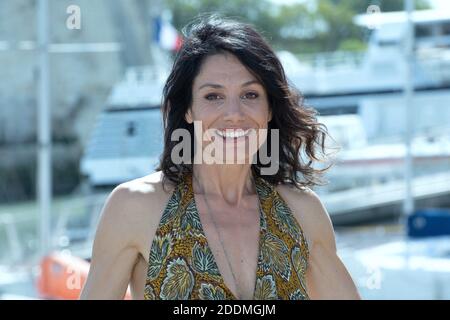 Maelle Mietton nimmt am 14. September 2019 an einer Fotocall im Rahmen des 21. Festival of TV Fiction in La Rochelle, Frankreich, Teil. Foto von Aurore Marechal/ABACAPRESS.COM Stockfoto