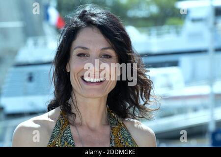 Maelle Mietton nimmt am 14. September 2019 an einer Fotocall im Rahmen des 21. Festival of TV Fiction in La Rochelle, Frankreich, Teil. Foto von Aurore Marechal/ABACAPRESS.COM Stockfoto