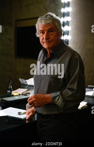Exklusiv - Georges Chelon en concert a l Olympia de Paris, France le 15 September 2019. Foto von Julien Zannoni/APS-Medias/ABACAPRESS.COM Stockfoto