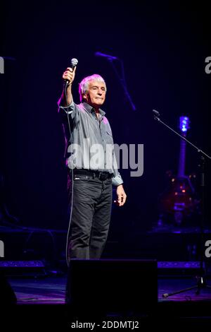 Exklusiv - Georges Chelon en concert a l Olympia de Paris, France le 15 September 2019. Foto von Julien Zannoni/APS-Medias/ABACAPRESS.COM Stockfoto