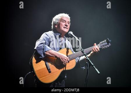 Exklusiv - Georges Chelon en concert a l Olympia de Paris, France le 15 September 2019. Foto von Julien Zannoni/APS-Medias/ABACAPRESS.COM Stockfoto