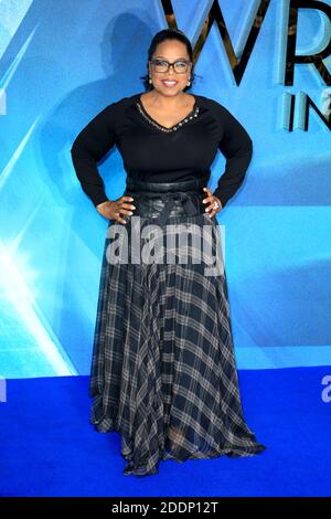 Oprah Winfrey nimmt an der Europa-Premiere von 'A Wrinkle in Time' im BFI IMAX am 13. März 2018 in London, England, Teil. Stockfoto