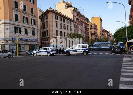 Roma via Taranto Stockfoto