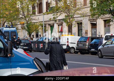 Roma via Taranto Stockfoto