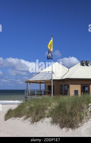 Geographie/Reisen, Deutschland, Schleswig-Holstein, Insel Sylt, La Grande Plage, Restaurant auf See in Kampen, Additional-Rights-Clearance-Info-not-available Stockfoto