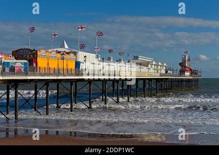 Der Pier in Paignton, Devon, England, Großbritannien. Stockfoto