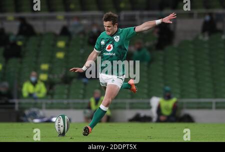 Aktenfoto vom 13-11-2020 von Irlands Billy Burns. Stockfoto