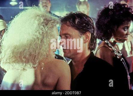 FATAL ATTRACTION 1987 Paramount Pictures Film mit Glen Close und Michael Douglas Stockfoto