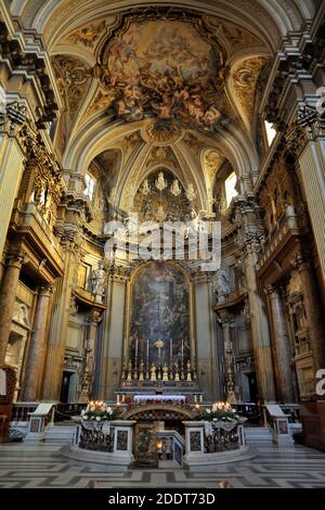 Italien, Rom, Basilica dei Santi Dodici Apostoli, Kirche der zwölf Heiligen Apostel Stockfoto