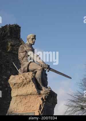 Kriegsdenkmal Kirkudbright Dumfries und Galloway Schottland Großbritannien Stockfoto