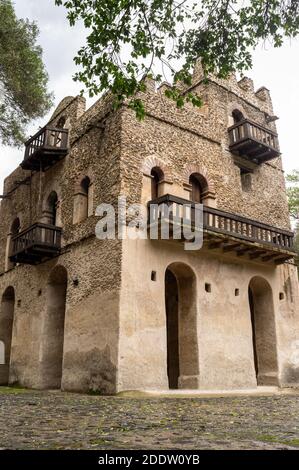 Fasilides Bad in Gondar oder Gonder, Amhara Bezirk, Äthiopien Stockfoto