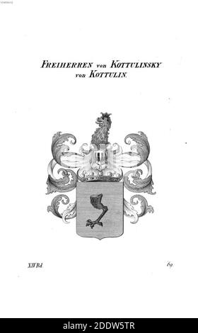 Kottulinsky von Kottulin - Tyroff AT. Stockfoto