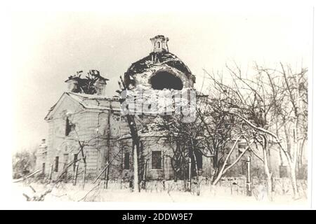 Krasnoe Selo Troitckaja cerkov 1940 02. Stockfoto