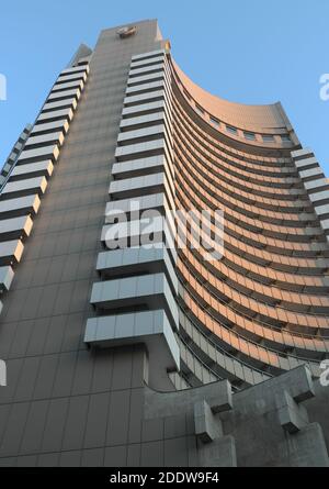 Hotel InterContinental, Bukarest; ein erdbebensicheres Gebäude im Zentrum der Hauptstadt Rumäniens Stockfoto