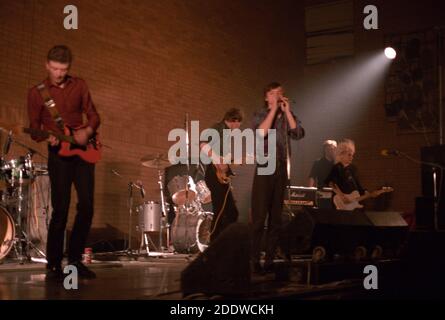 Der Rückgang bei den Woughton Center, Milton Keynes, den 6. Oktober 1984. Stockfoto