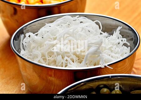 Raffinierte orientalische Gerichte Stockfoto