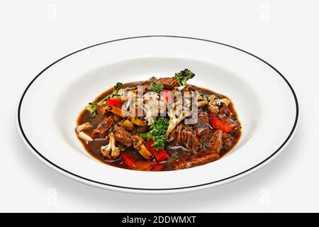 Raffinierte orientalische Gerichte Stockfoto