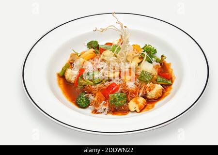 Raffinierte orientalische Gerichte Stockfoto