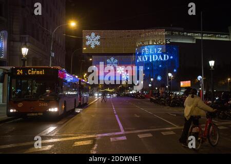 26. November 2020: Lichtakt der Weihnachtsbeleuchtung 2020 in Barcelona Credit: Thiago Prudencio/DAX/ZUMA Wire/Alamy Live News Stockfoto