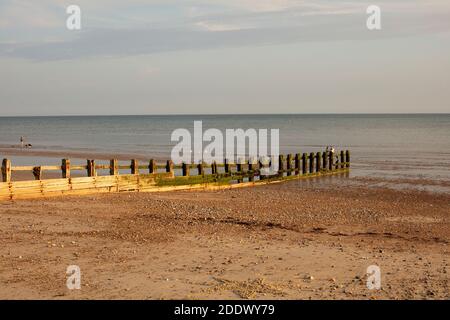 East Beach, Summer, Littlehampton, West Sussex, Großbritannien Stockfoto