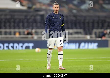 LONDON, ENGLAND. 26. NOVEMBER Tottenham Stürmer Gareth Bale beim UEFA Europa League Group J Spiel zwischen Tottenham Hotspur und PFC Ludogorets Razgrad im Tottenham Hotspur Stadium, London am Donnerstag, 26. November 2020. (Kredit: Jon Bromley, Mi News) Kredit: MI Nachrichten & Sport /Alamy Live Nachrichten Stockfoto