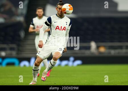 Tottenham Hotspur Stadium, London, Großbritannien. November 2020. UEFA Europa League Football, Tottenham Hotspur versus Ludogorets; Gareth Bale of Tottenham Hotspur Credit: Action Plus Sports/Alamy Live News Stockfoto