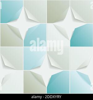 Abstrakte Textur, die den ausgeschnittenen Papierstil simuliert. Stock Vektor