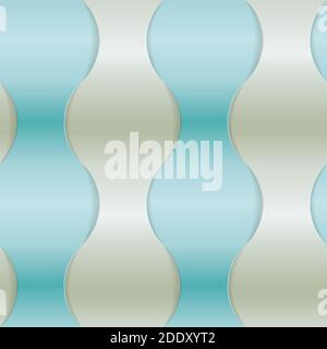 Abstrakte Textur, die den ausgeschnittenen Papierstil simuliert. Stock Vektor