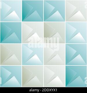 Abstrakte Textur, die den ausgeschnittenen Papierstil simuliert. Drehen Sie die Füllung um 45 Grad. Stock Vektor