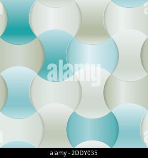 Abstrakte Textur, die den ausgeschnittenen Papierstil simuliert. Stock Vektor